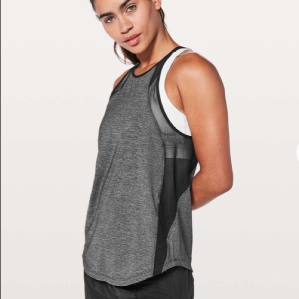 Lululemon Run off Route tank top